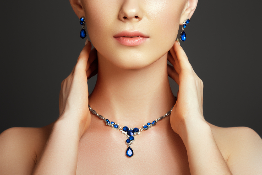 Beautiful sapphire jewelry